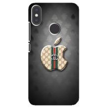 Чехлы ГУЧЧИ для Ксиаоми Ми Эй 2 (AlphaPrint) (Apple gucci)