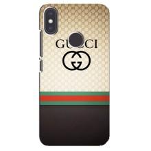 Чехлы ГУЧЧИ для Ксиаоми Ми Эй 2 (AlphaPrint) (GUCCI стиль)