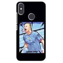 Чехлы с футболистом Ерлинг Холанд для Xiaomi Mi A2 (AlphaPrint) (гол Эрлинг Холланд)