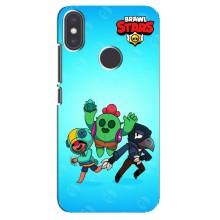 Чехлы Brawl Stars для Xiaomi Mi A2 (AlphaPrint)