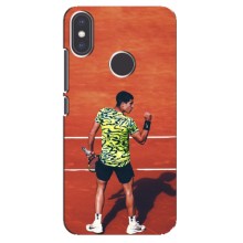 Чехлы с принтом Спортивная тематика для Xiaomi Mi A2 – Алькарас Теннисист