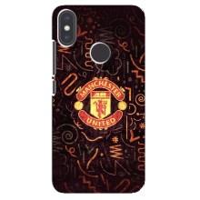 Чехол Манчестер Юнайтед для Ксиаоми Ми Эй 2 (AlphaPrint) (эмблема МЮ)