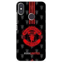 Чехол Манчестер Юнайтед для Ксиаоми Ми Эй 2 (AlphaPrint) (лого МЮ)