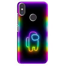 Чехол Амонг Ас для Xiaomi Mi A2 (AlphaPrint) (Яркий скин)