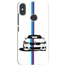 Чехол для Ксиаоми Ми Эй 2 - с принтом БМВ (AlphaPrint) (Машина БМВ)