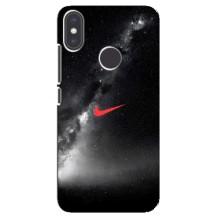 Чехол для Xiaomi Mi A2 - с принтом Найк (AlphaPrint) (Найк красный)