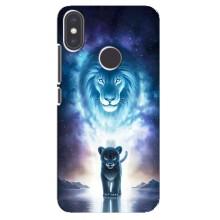 Чехол со Львом для Xiaomi Mi A2 (VPrint) (Маленький лев)