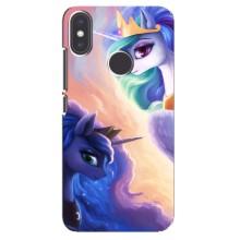 Чехол Unicorn на Xiaomi Mi A2 (Единорожки на тучках)