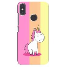 Чехол Unicorn на Xiaomi Mi A2 (Радужный Единорог)