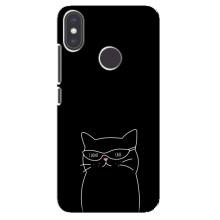 Чехол с рисунком кот на Xiaomi Mi A2 – Равнодушный кот