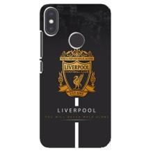 Чехлы для Ксиаоми Ми Эй 2 (VPrint) - ТОП ФК (FC Liverpool)