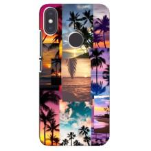 Силиконовый чехол с КАРТИНКАМИ лето для Xiaomi Mi A2 (AlphaPrint) – Летний отпуск