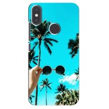 Силиконовый чехол с КАРТИНКАМИ лето для Xiaomi Mi A2 (AlphaPrint) – Взгляд лето