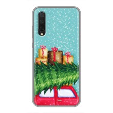 Чехол Новогодняя Елка на Xiaomi Mi A3 (Новогодние подарки)