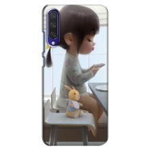 Дівчачий Чохол для Xiaomi Mi A3 (ДІвчина з іграшкою)
