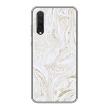 Мраморный чехол на Xiaomi Mi A3 (VPrint) (Белый мрамор)