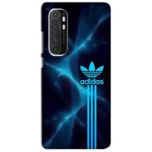 Чохли Адидас для Xiaomi Mi Note 10 Lite (AlphaPrint) (Синій Адідас)