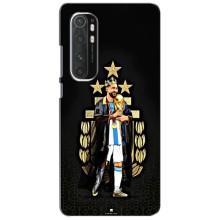 Чохли для Xiaomi Mi Note 10 Lite (Leo чемпіон) (AlphaPrint) (Мессі Король)