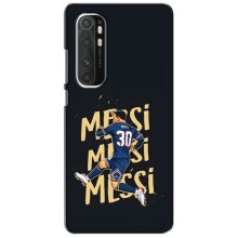 Чохли для Xiaomi Mi Note 10 Lite (Leo чемпіон) (AlphaPrint) (Messi ПСЖ)