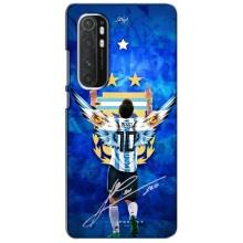 Чохли для Xiaomi Mi Note 10 Lite (Leo чемпіон) (AlphaPrint) (Мессі збірна)