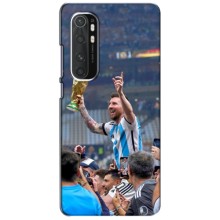 Чехлы Лео Месси Аргентина для Xiaomi Mi Note 10 Lite (Месси король)