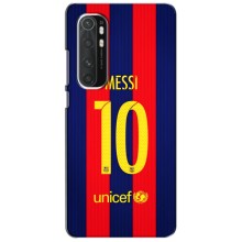 Чохли Мессі для Xiaomi Mi Note 10 Lite (AlphaPrint) (Messi Barca 10)