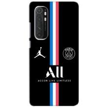 Чохли PSG для Xiaomi Mi Note 10 Lite (AlphaPrint) (футболка ПСЖ)