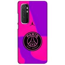 Чохли PSG для Xiaomi Mi Note 10 Lite (AlphaPrint) (яскравий ПСЖ)