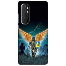 Чехлы с картинкой ЗСУ для Xiaomi Mi Note 10 Lite (AlphaPrint) (Солдат ЗСУ)