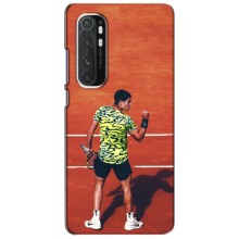 Чехлы с принтом Спортивная тематика для Xiaomi Mi Note 10 Lite – Алькарас Теннисист