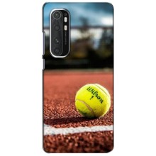Чехлы с принтом Спортивная тематика для Xiaomi Mi Note 10 Lite (Теннисный корт)