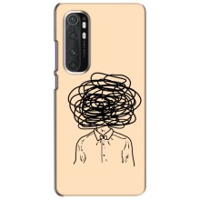 Чехлы со смыслом для Xiaomi Mi Note 10 Lite (Мысли)