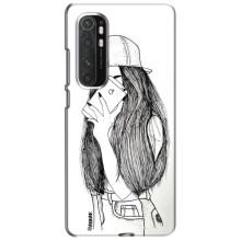Чохол з друком для Xiaomi Mi Note 10 Lite - (Мода) (AlphaPrint) (Фото дівчини)