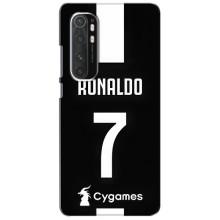 Чохол Кріштіану Роналду для Xiaomi Mi Note 10 Lite (AlphaPrint) (RONALDO 7)