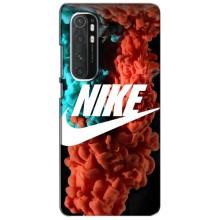 Чохол для Xiaomi Mi Note 10 Lite - з принтом Найк (AlphaPrint) (Димчастий найк)