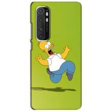 Чjхол з Сімпсонами для Xiaomi Mi Note 10 Lite (VPrint) (Гомер Сімпсон)