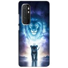 Чохол з картинкою ЛЕВ для Xiaomi Mi Note 10 Lite (VPrint) (Маленький лев)
