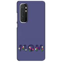 Чехлы для мамы на Xiaomi Mi Note 10 Lite (Мама в цветах)