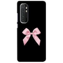 Чехол банты для Xiaomi Mi Note 10 Lite – Бант на черном