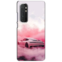 Чохол з авто Порше для Xiaomi Mi Note 10 Lite – Рожевий Порше