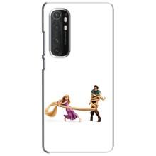 Чехол Рапунцель для Xiaomi Mi Note 10 Lite (Рапунцель и Флин)