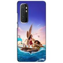 Чехол с мультфильмом Моана Xiaomi Mi Note 10 Lite (Моана и Мауи)