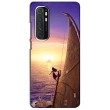 Чехол с мультфильмом Моана Xiaomi Mi Note 10 Lite (Моана в море)