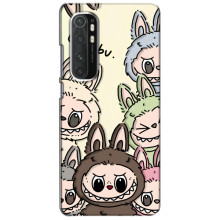 Чохол з Лабубу на Xiaomi Mi Note 10 Lite – Колаж Лабубу