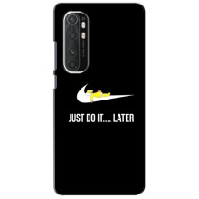 Чехол с логотипом Найк на Xiaomi Mi Note 10 Lite – Nike just do it