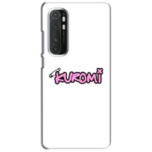 Чехол с персонажем Куроми на Xiaomi Mi Note 10 Lite – Лого Куроми