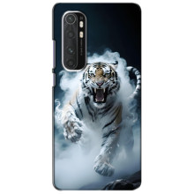 Чехол с картинкой «Хищники» для Xiaomi Mi Note 10 Lite – Тигр