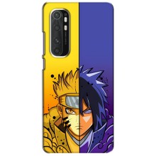 Купить Чехлы на телефон с принтом Anime для Сяоми Нот 10 Лайт – Naruto Vs Sasuke