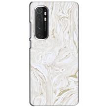 Мраморний чехол на Xiaomi Mi Note 10 Lite (VPrint) (Білий мрамор)