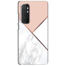 Мраморний чехол на Xiaomi Mi Note 10 Lite (VPrint) (Тройний мрамор)